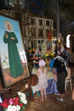 В Тбилисский район прибыли мощи святой Матроны